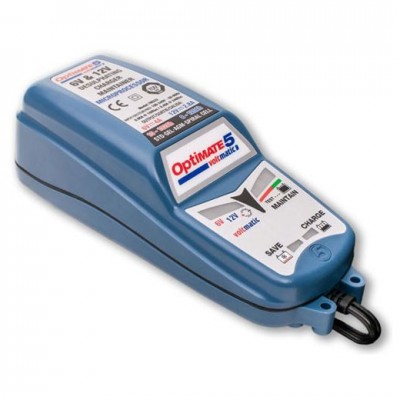nabíječka baterií OptiMate 5 Voltmatic s diagnostikou (TM222) - 6V/4A-12V/2,8A